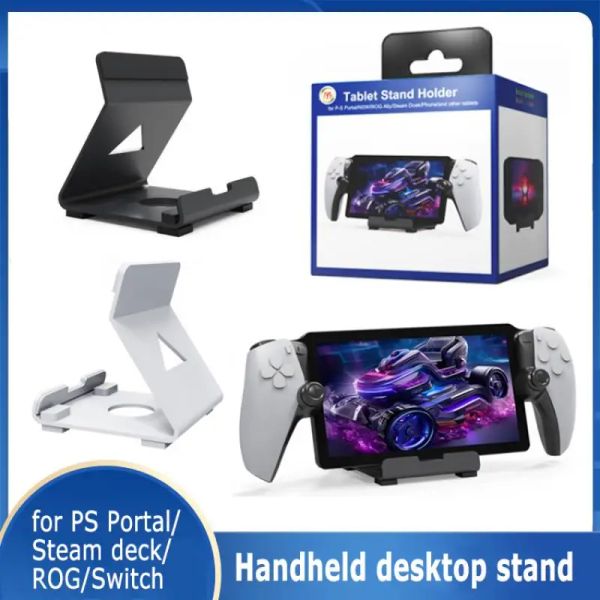 Supports de contrôleur de jeu, support de bureau pour portail PS5 avec coussinet en Silicone antidérapant pour Steam Deck/ROG/switch/téléphone, support Simple