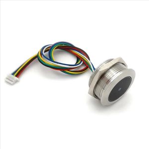 Stands GM861 Metal LED Control Ring Indicator Light Uart Interface 1D / 2D Code à barres QR Code Bar Barcode Reader Module