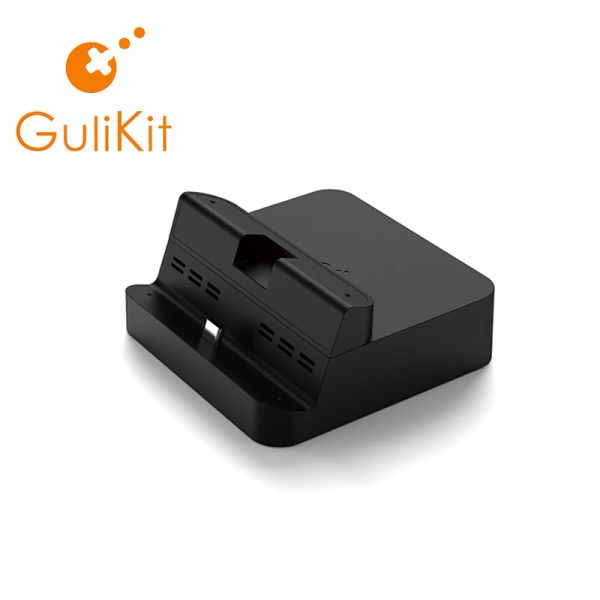 GuliKit Switch TV Dock Station para Nintendo Switch/OLED Soporte de Carga 4K/1080P HDMI TV Adaptador Base portátil con Puerto USB 3.0