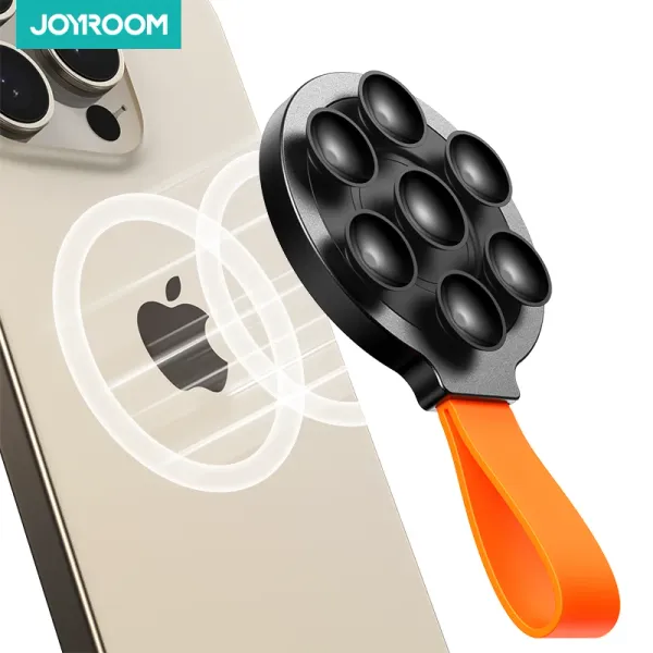 Stands Joyroom Magnetic Aspiring Tobe Phone Mount Handsfree Mirror Shower Silicone Aspice Téléphone Boîte Grip Grip Stand pour iPhone 15 14
