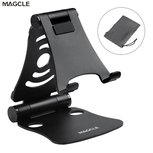 Soportes Magcle Universal plegable soporte de Metal soporte para Apple Ipad Xiaomi Samsung teléfono móvil tableta soporte de escritorio Flexible