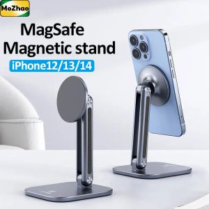 Staat Mozhao Magsafe magnetische telefoonstandaard Desktop 360 ° rotatie Vouw Portable geschikt voor iPhone 12/13/14PROMAX Telefoonhouder