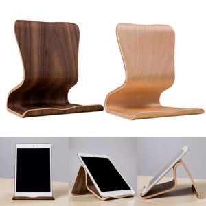 Stands New Arrival Samdi Wooden Universal Tablet PC Phone Phone Stand Bracket pour iPad Samsung Tab