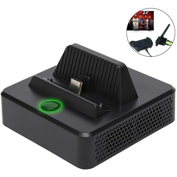 Supports Portable refroidissement Dissipation thermique Type C TV Dock Base Support vidéo USB 3.0 HDMICompatible Station d'accueil pour hôte de commutateur nintention