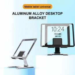 Stands Ryra T17 Aluminium ALLIAG BURANT Tablette pliable pour téléphone iPad Phone Universal Desktop Standder dans le téléphone de 412 pouces