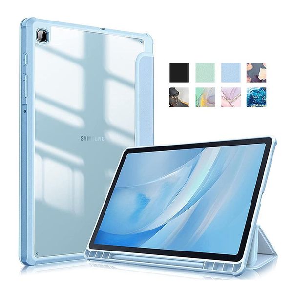 Étui étalant pour les chocs pour Samsung Galaxy Tab S6 Lite 10,4 pouces 2022 2020 COUVERTURE DE TABLET POUR TAB S6 LITE P610 P613 CASE AVEC SUR SPUR