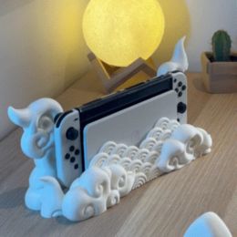 Stands Stand Holder Protective for Nintendo Switch OLED Host Dust Dover Switch Console Dock Protective Case NS Shell Game Accessoires