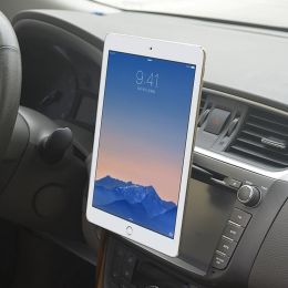 Stands tablet auto mount cd slot houder mobiele telefoon/tablets/gps magnetische standaard auto 360 rotatie beugel voor iPhone iPad pro air 2 mipad