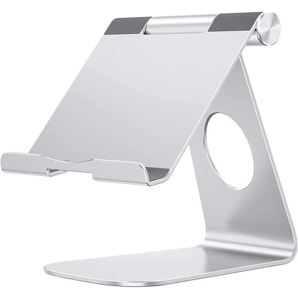 Soportes Soporte para tableta Soporte ajustable para escritorio Accesorios de base de aluminio para iPad Pro Air Mini 10.2 9.7 Samsung Tab iPhone Xiaomi