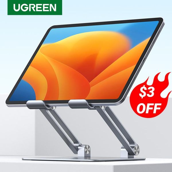 Stands ugreen tablette phone stand en aluminium ipad stand pour iPad pro iphone xiaomi tablette support stand stand titulaire de téléphone