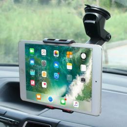 Stands Universal 7 8 9 10 11 pouces Tablet PC Stand pour Samsung Xiaomi Spong Support de voiture d'aspiration pour le support de tuyau allongé iPad