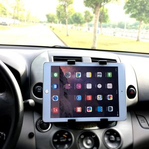 Stands Universal 711 pouces Tablette Carreau de voiture Tablet Stand CD CD HAUT STAND POUR IPAD STAND SOPORTE Tablette Coche pour iPad Holder