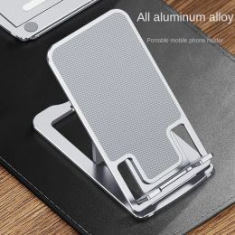 Stands Universal Phone Solder pour iPhone 12 11 x Pro Max Metal Pliable Phone Phone Stand Soporte Movil Support Smartphone Tablet