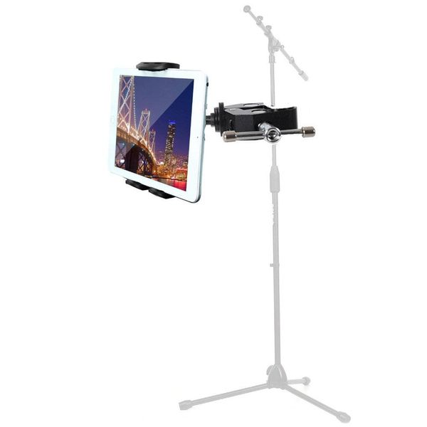 Support de bureau de tablette universel pour le support de téléphone mobile de stand de microphone pour Apple iPad pour l'iPhone 4.5 à 12,9 pouces