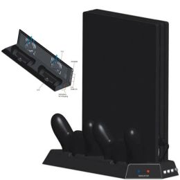 Staat verticale standaard voor PS4 Pro V2 -koelventilator, laadstationbasis van de controller voor PlayStation 4 Pro Console, Charger, Cooler Stand