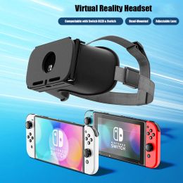 Stands Auriculares VR diseñados para la Consola Nintendo Switch con Lente Ajustable Experiencia de Juego de Realidad Virtual para Auriculares Labo VR Glass