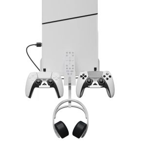 STANDS Montaje Montaje Spits Sport Soports Hook GamePad Auriculares Soporte de metal estable para consola de juego delgada PS5/Auriculares/controlador