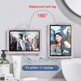 Stands Wall Tablet Holder voor iPad Samsung Xiaomi onder 11 inch waterdichte zelfklevende tabletten Standrek voor badkamer keuken yoga