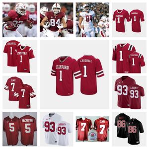 Maillot de football Stanford Cardinal 27 Omari Porter 88 C.J. Hawkins 20 Jaden Slocum 28 Thompson 97 Zach Rowell 36 Collin Wright 30 Ese Dubre 18 Jimmy Wyrick 90Geweniger