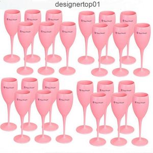 Stanleiness Acryl Veuve roze oranje champagne fluiten groothandel feest wijnglazen acryl vjec
