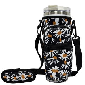 Stanley Cup Accessoires Sac Néoprène 40oz Bouteille d'eau Carrier Sleeve Tumbler Pouch Stanley Cup Holder Sling Bag