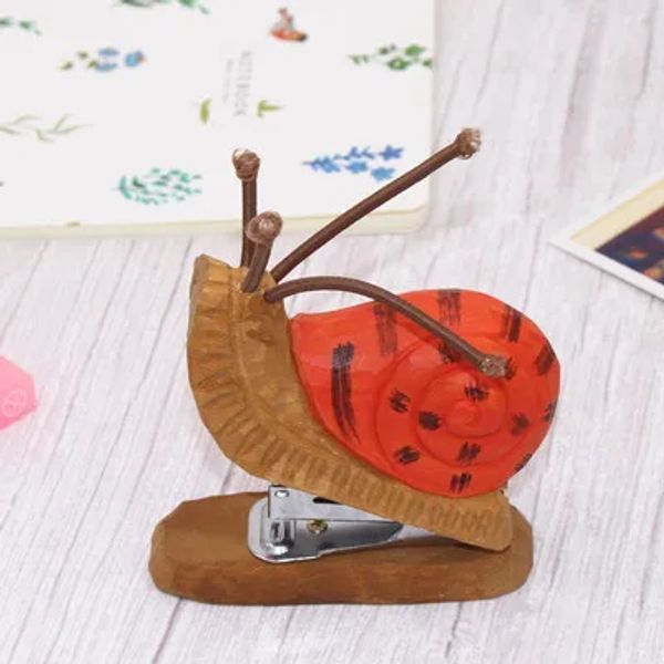 Stapler Alltu Creative Office Stationery Stapler Stapler Cartoon Animal Enfants Enfants d'agrafeuse Utilisez Mini Stapler pour couvrir les frais de port