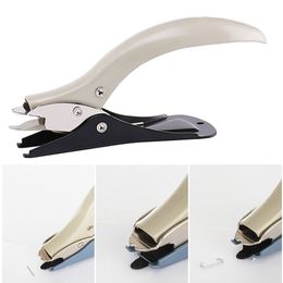 Staplers Heavy Duty Home Office Professional Tull Out Ctor Business Portable Non Slip School Hand Tool Staple Remover Nail Puller 230425