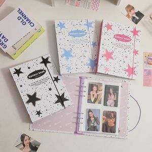 Star A5 Binder Kpop Pocard Collect Book Notebook Cover Postcards Po Storage Sleeves Korea School Stationery