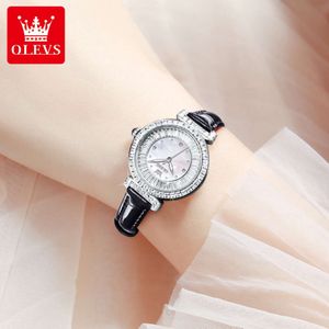 Étoile endosser oulishi marque petite foule ins quartz diamant incrusté tiktok women's watch