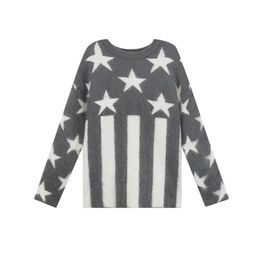 star jumper heren Premium Design gebreide trui Topmerk Mohair Jacquard Sweater dames Original tee lange mouwen Luxe unisex luxe designer