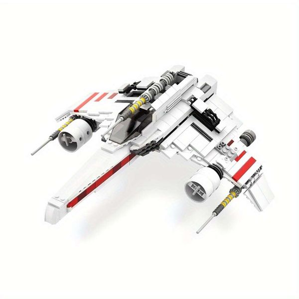 Star Military Plan Series e-wing Space Fighter colección de aviones miniatura de bloques de construcción DIY juguetes mejores regalos