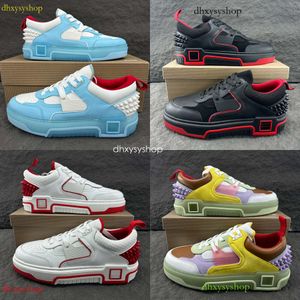 Ster van dezelfde stijl luxe piekschoenen sneakers low-top paneelpaneel buffed kalfsleer leer gaas-formaat sneakers witte lederen sportloper trainers maat 35-46