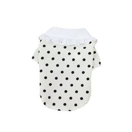 Camisas de perros con estampado de estrellas ropa para perros camisa elástica para perros pequeños de perros