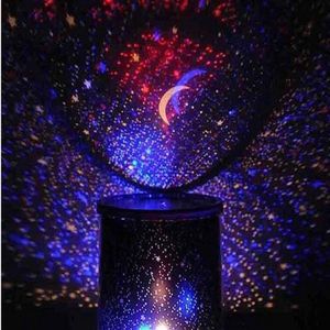 Star Projector Lamp Roterende muziek LED -ster Iraakse projector kleurrijke nachtlicht slaaplamp creatieve geschenken 283i