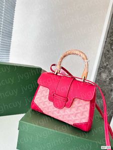 Étoiles de style même style mode de luxe de mode sac de luxe saigon sac en cuir sac à main messager crossbody sac handle