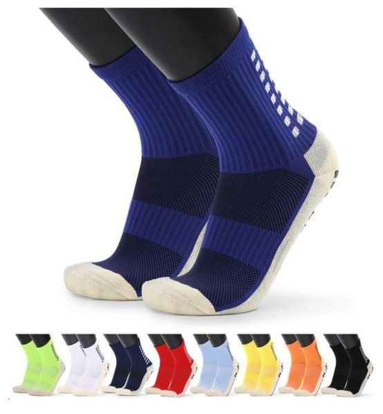 Star Style Soccer Team Sports Socks Mens Mens Professional Mid Tube Towel Bask Basketball chaussettes de basket-ball Anti Skid Grips Elite Sockait5974257