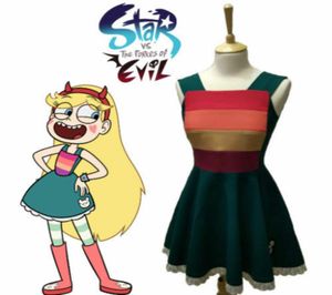Star vs The Forces of Evil Star Butterfly Dress Cosplay Cosplay Costume Custom Made6048584