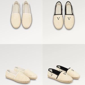 starboard Platte Espadrilles Designer Schoen Luxe Sneaker Vrouw Casual Schoen Canvas Echte Lederen Loafers Klassiek Ontwerp Laarzen Slipper Slides