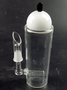 Starbucks Cup Pipes à eau en verre 7.3Inch Glass Bong Dab Rigs Inline Perc Water Bongs Hookah