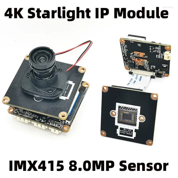 Starlight 4K IP Module de carte de caméra numérique 8.0 mégapixels SSC338 Sony IMX415 éclairage de Webcam RTSP RTMP Po Snaps