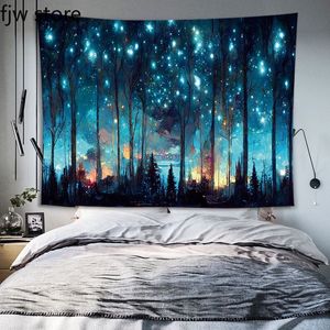 Starry Sky Tapestry Home Decor Salon Room Dorm