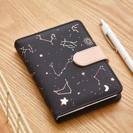Sterrenster Moon Pu Leather Notebook Hardcover Paper Journal Diary Planner Notepad Stationair