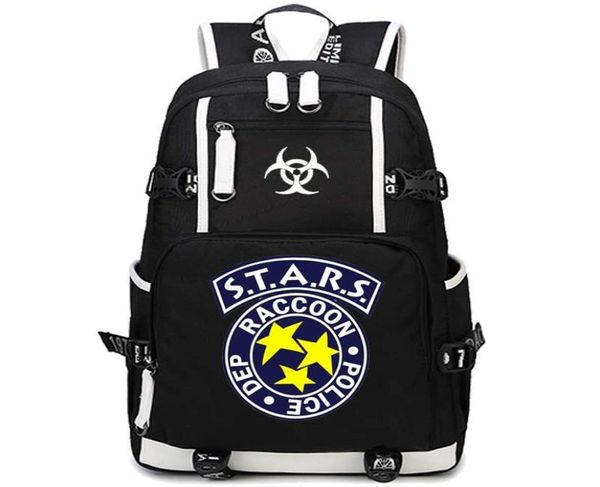 Stars Sackepack Danger Badge School Sac Raccoon P Dep Daypack Game Computer Schoolbag Outdoor Rucksack Sport Day Pack3241497
