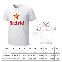 Stars of Espagne - Madrid T-shirt Chemises graphiques Tees Blondie T-shirt Boys Animal Print Shirt T-shirt Vêtements courts pour hommes