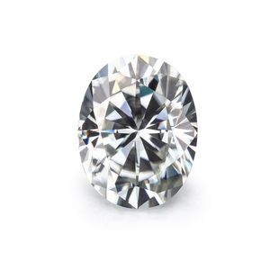 Starsgem 3.5ct IJ Oval Cut 8*11mm Gemstone Loose Moissanite Bead for Jewelry Making