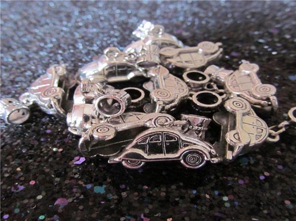 Commencez avec 20 Hot Bug Car Automobile Slebing Charm Bead 925 Silver Fashion Women Jewelry Design European Style For Bracelet9944422