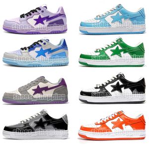 Stas D Zapatos casuales para hombre Sta Sk8 Sta Diseñador Camo Negro Blanco Verde Rojo Naranja Camuflaje Hombres Mujeres Zapatillas deportivas Zapatillas deportivas