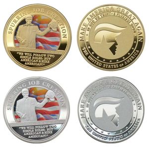 États des États-Unis de l'Amérique Trump 2024 EMED TROIS-DIMIDENCE COIN COIN COIN 0422