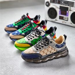 Estación New Men's Fight Color Diseñador Europeo Tokugawa Zapatos Tacón plano Cabeza redonda Zapatillas Hombre 856 72047