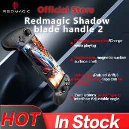 Station New RedMagic Shadow Blade Gamepad 2 pour RedMagic 8 Pro texturé Soft Rubbers Grips Esports Gathet GamePad